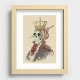 I LOVE THE KING Recessed Framed Print