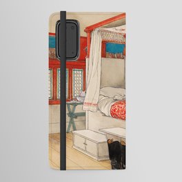 Daddy's Room, 1895 by Carl Larsson Android Wallet Case