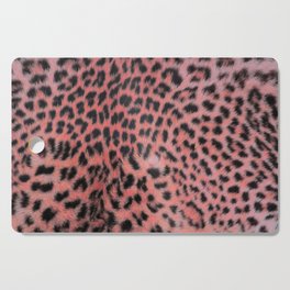 Pink leopard print Cutting Board