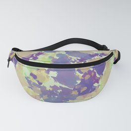 Psychedelic Abstract Fanny Pack | Purpleandgreen, Calmingabstract, Abstractpattern, Digital, Calmingpattern, Abstractpurple, Painterlyabstract, Psychedelicpattern, Pattern, Digitalpsychedelic 