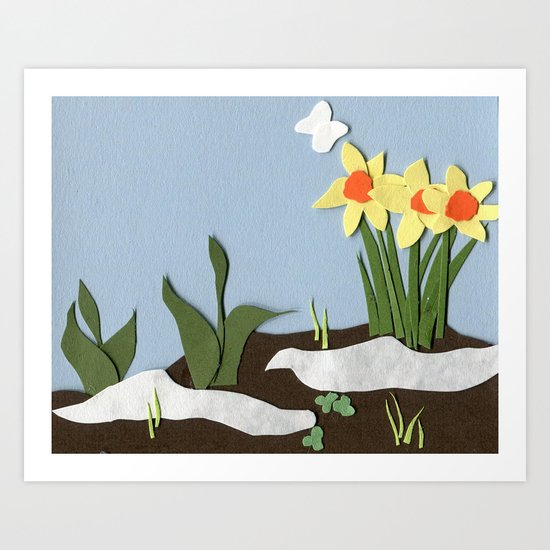 Spring Flowers Art Print