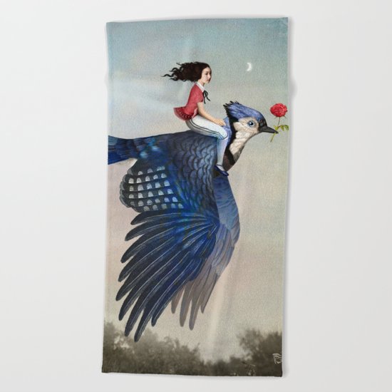 Time to Fly Beach Towel