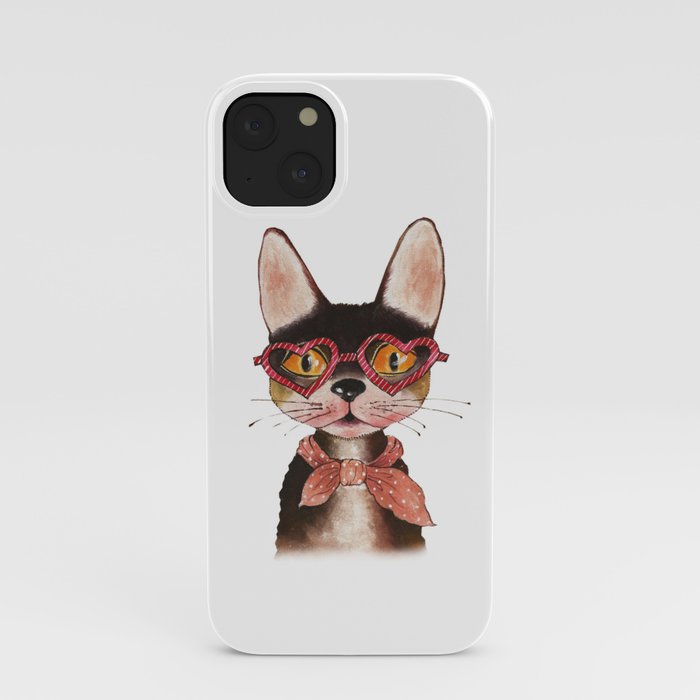 Cat painted iPhone Case