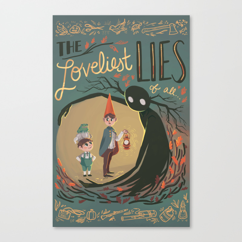 Over the Garden Wall Print A5
