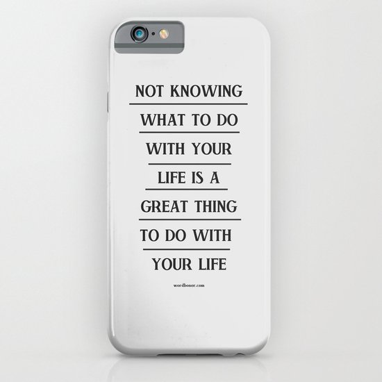 Notknowing iPhone & iPod Case