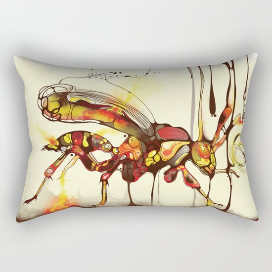 Wasp Rectangular Pillow