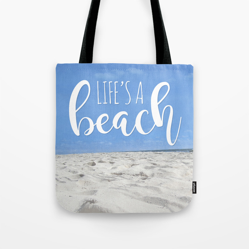 life's a beach bag