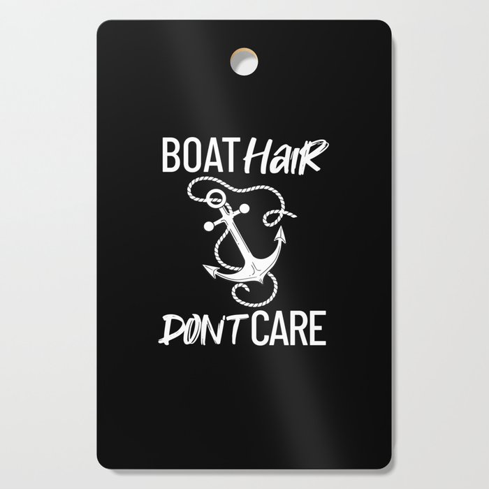 Sailing Boat Quotes Ship Knots Yacht Beginner Cutting Board