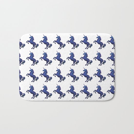 Galaxy Unicorns Everywhere Bath Mat