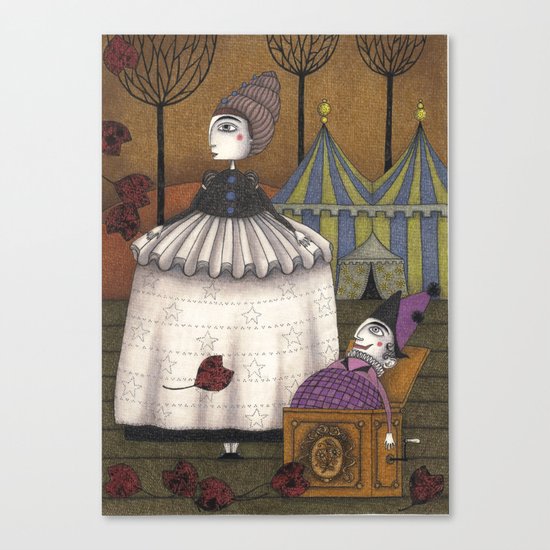 A Day in Autumn Canvas Print