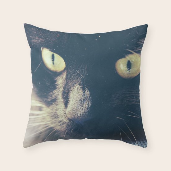 All Eyes Throw Pillow