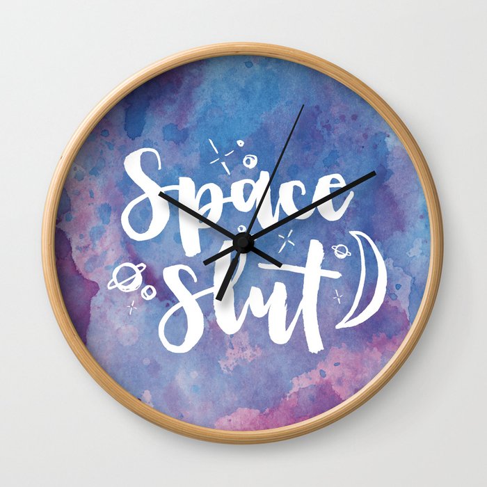 Space Slut Wall Clock