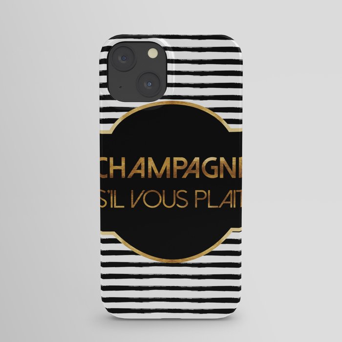 Champagne S'il Vous Plait iPhone Case