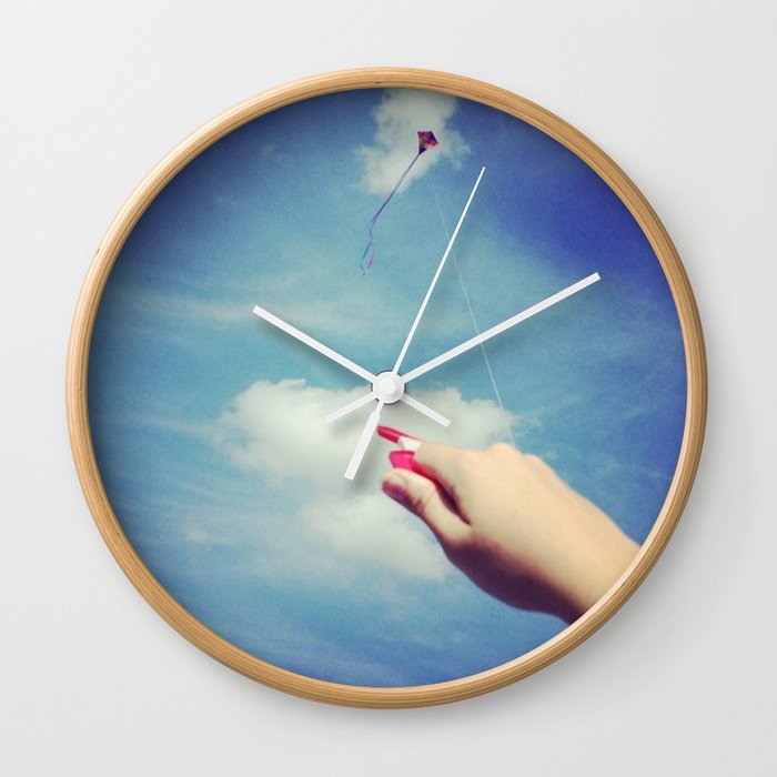 Into The Wind Wall Clock