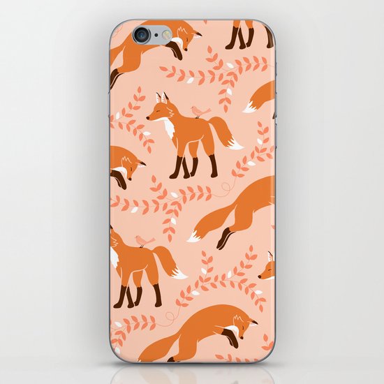 Socks the Fox - Dawn iPhone & iPod Skin