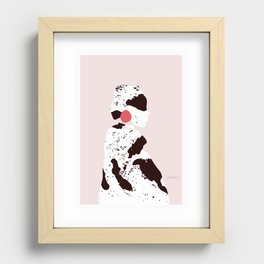 The Judge - Tribal Women Collection Art Print Recessed Framed Print