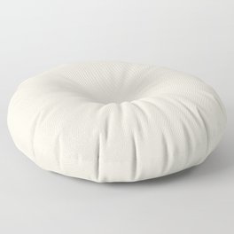 Neutral Off-white - Cream - Ivory Solid Color Parable to Valspar Snowy Dusk 7002-3 Floor Pillow