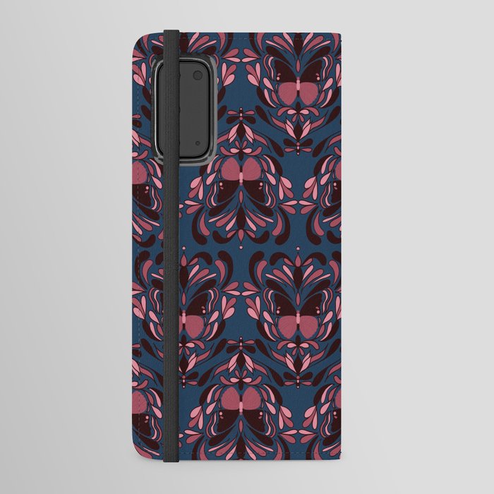 Boho Nouveau Butterfly Pattern 1.0 Android Wallet Case