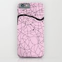 London Rosegold On Black Street Map Iphone Amp Ipod Case By