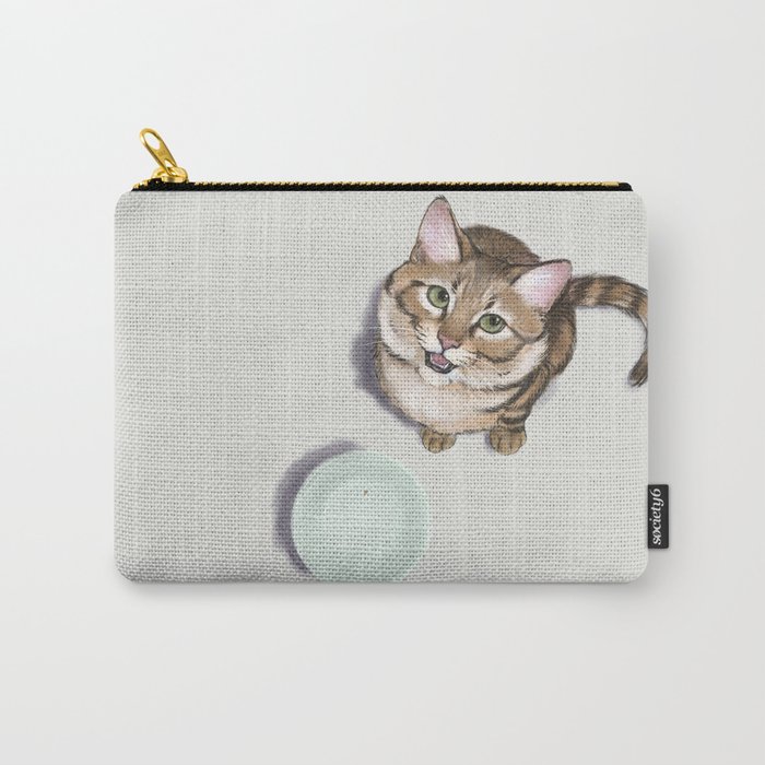 Hungry Cat Carry-All Pouch