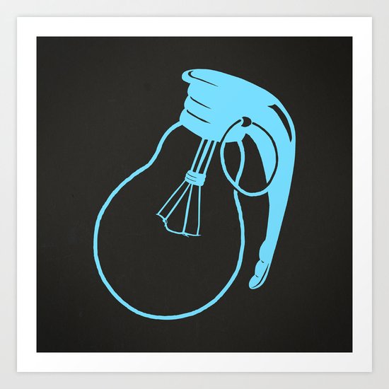 Déclic Art Print