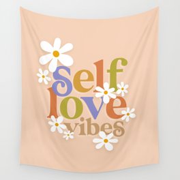 Self Love Vibes - Earthy  Wall Tapestry