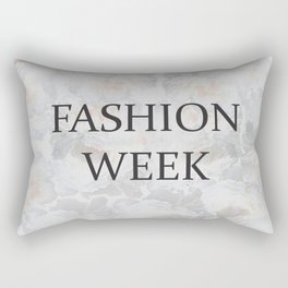 Fashion City: Fashion Week Rectangular Pillow