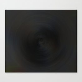 Abstract monochrome whirl Canvas Print