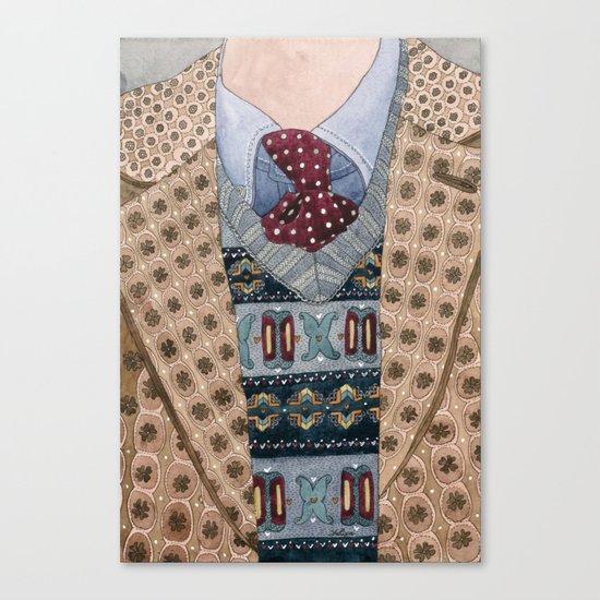 Pattern Dapperness Canvas Print
