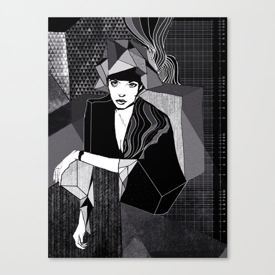 Greyscale Canvas Print