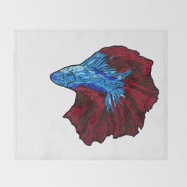 Betta Throw Blankets Society6