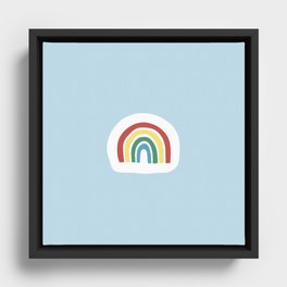 Rainbow Framed Canvas