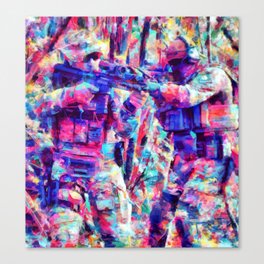 Soldier of Fortune Canvas Print