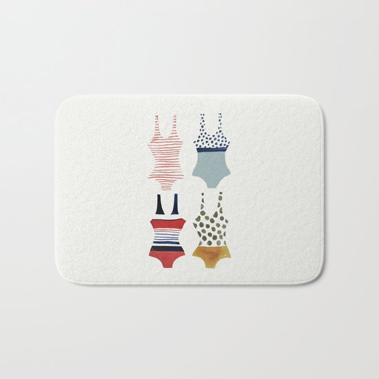 la nage Bath Mat