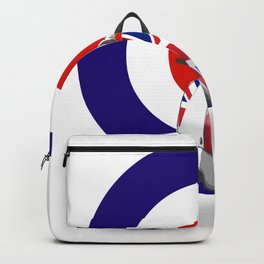 Mod Moped poster Backpack