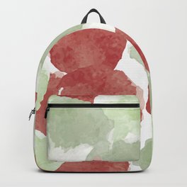 Abstract painting universal freehand watercolor seamless pattern. Graphic design. Hand drawn vintage texture Backpack