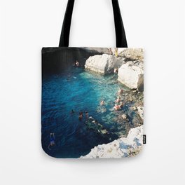 Grotta della Poesia,  Puglia Tote Bag