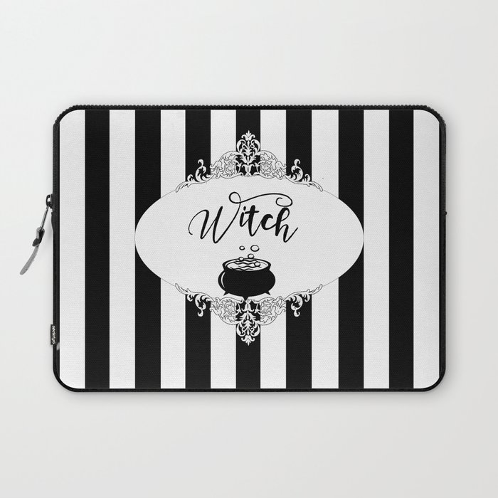Witch and cauldron Laptop Sleeve