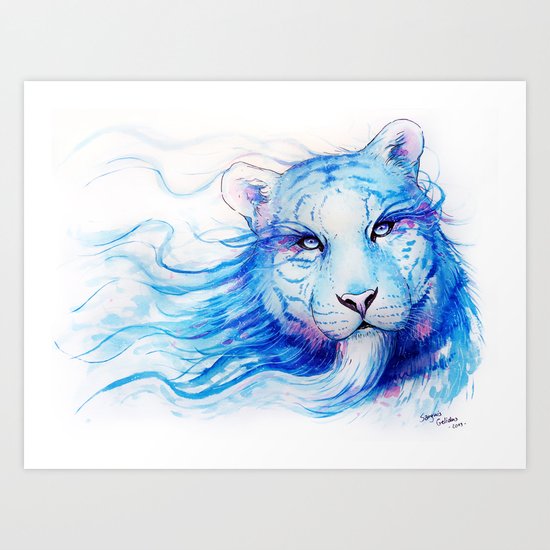 "Spirits of the Seasons - Winter" Art Print