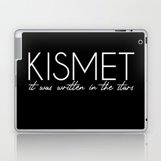 Kismet aka Fate + Destiny Laptop & iPad Skin