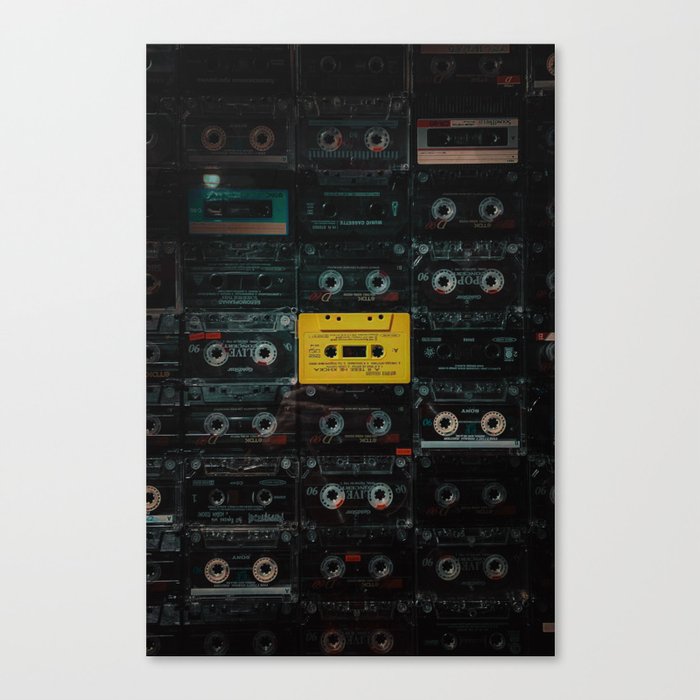 Cassette Canvas Print