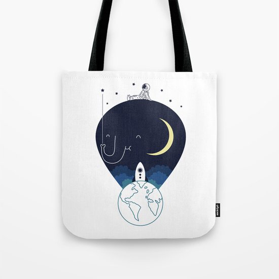 Imagine and Explore Tote Bag