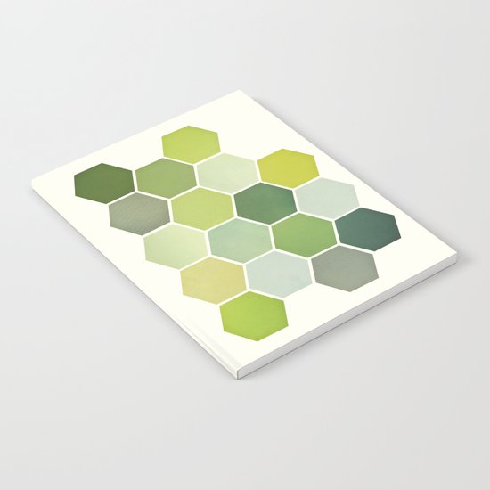Shades of Green Notebook