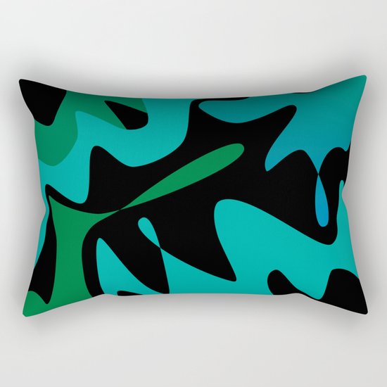Camo Splat Rectangular Pillow