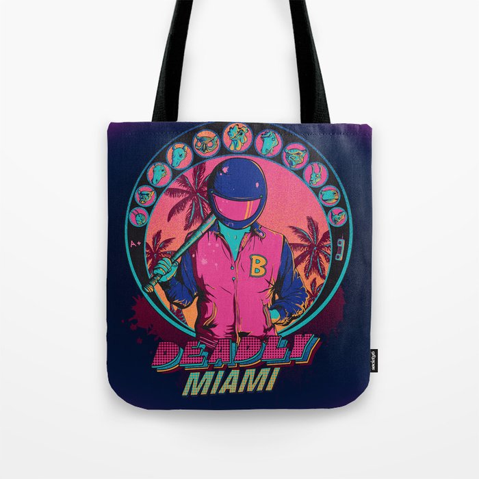 Deadly Miami Tote Bag