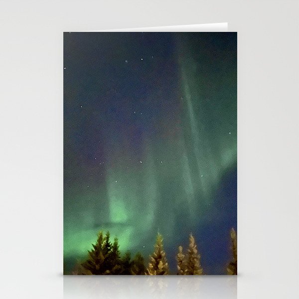 Northern lights 1 Stationery Cards