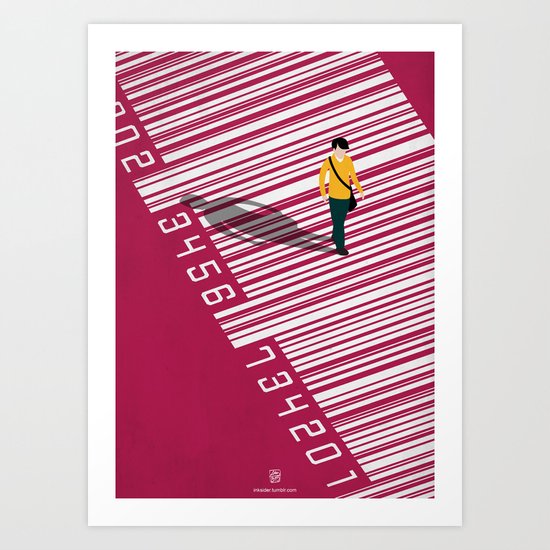 Urban Consumers Art Print