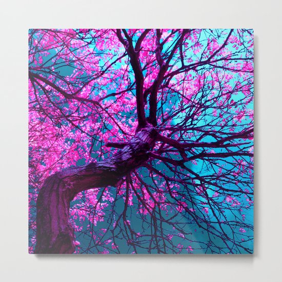 purple tree XII Metal Print