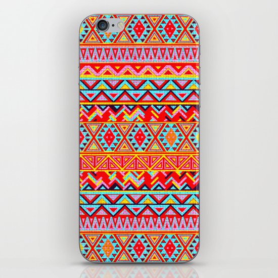India Style Pattern (Multicolor) iPhone & iPod Skin