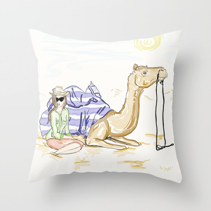 Made it over the hump. Time for a break!  Throw Pillow
